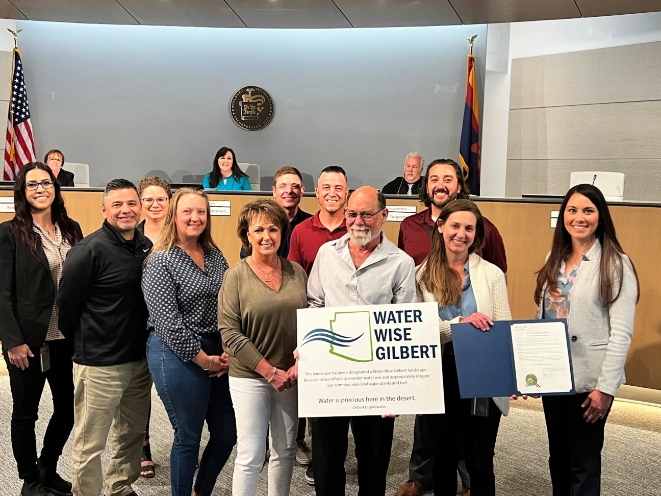Water Conservation Efforts Recognized in Gilbert, AZ